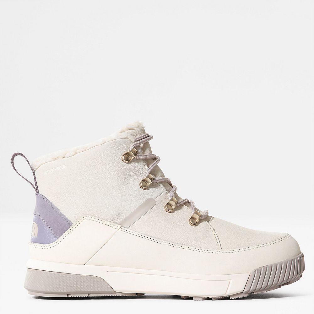 The North Face Boots Womens Australia - The North Face Sierra White / Grey Silver (CFH-274153)